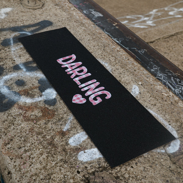Darling Pink Plaid Grip